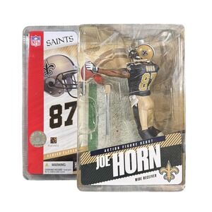 McFarlane NFL Series 11 Joe Horn Action Figure Debut New Orleans Saints 87 WR